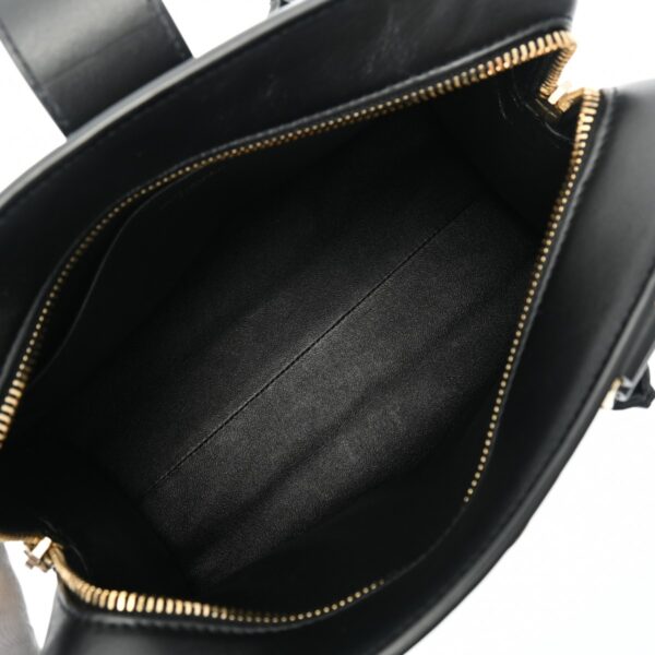 ik 00 0620606 13 Saint Laurent Baby Cabas Handbag Grain Calf Leather Black