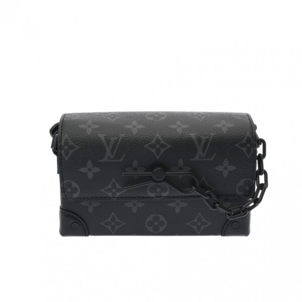 ik 00 0620759 2 Louis Vuitton Steamer Wearable Wallet Monogram Eclipse Black