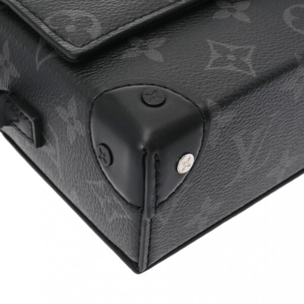 ik 00 0620759 7 Louis Vuitton Steamer Wearable Wallet Monogram Eclipse Black