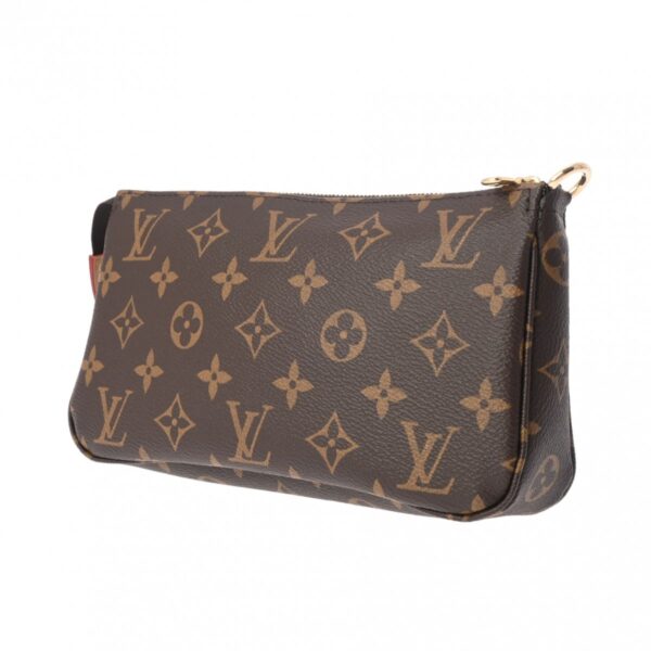 ik 00 0621378 3 Louis Vuitton Pochette Accessory Pouch Monogram Canvas Brown