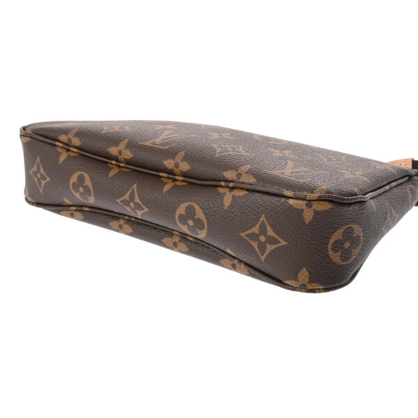 ik 00 0621378 5 Louis Vuitton Pochette Accessory Pouch Monogram Canvas Brown