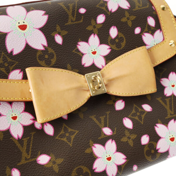 ik 00 0621387 10 Louis Vuitton Cherry Blossom Sac Retro PM Handbag Brown