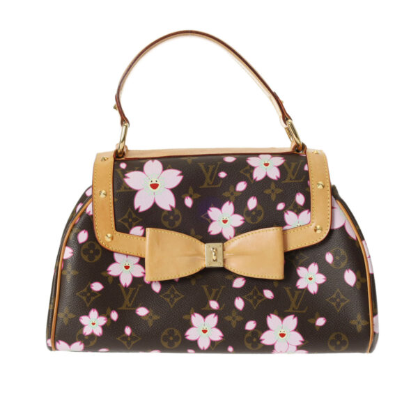 ik 00 0621387 2 Louis Vuitton Cherry Blossom Sac Retro PM Handbag Brown