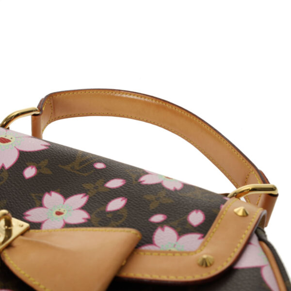 ik 00 0621387 5 Louis Vuitton Cherry Blossom Sac Retro PM Handbag Brown