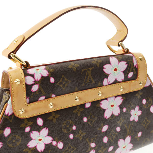 ik 00 0621387 9 Louis Vuitton Cherry Blossom Sac Retro PM Handbag Brown