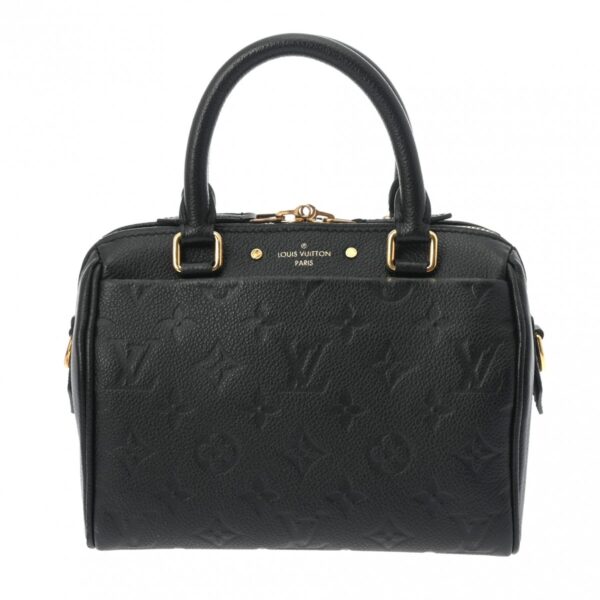 ik 00 0621392 2 Louis Vuitton Speedy Bandouliere 20 Empreinte Leather Noir Black