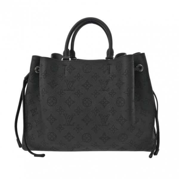 ik 00 0621437 2 Louis Vuitton Bella Tote 2Way Mahina Leather Noir