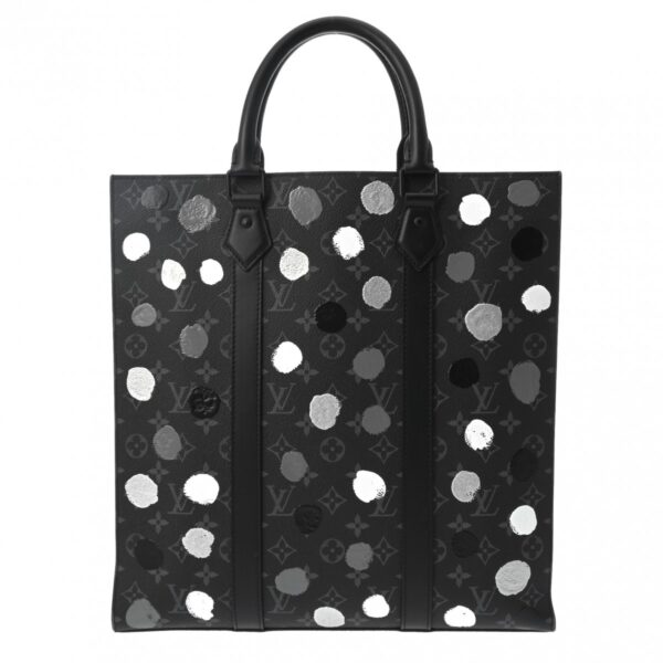 ik 00 0621610 2 Louis Vuitton LVYK Sac Plat Tote Bag Eclipse Painted Dot Black