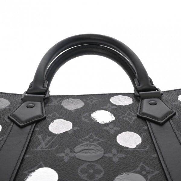 ik 00 0621610 8 Louis Vuitton LVYK Sac Plat Tote Bag Eclipse Painted Dot Black