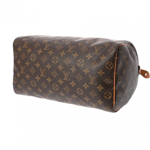 ik 00 0621614 7 Louis Vuitton Speedy 35 Handbag Monogram Canvas Brown