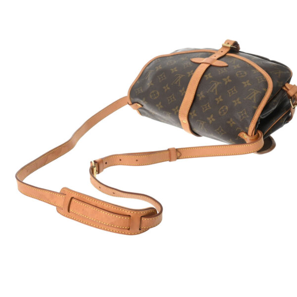 ik 00 0621636 4 Louis Vuitton Saumur 30 Shoulder Bag Monogram Canvas Brown