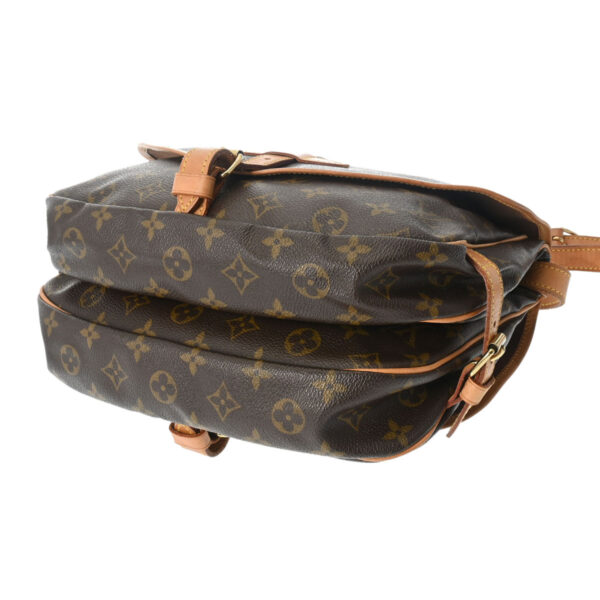 ik 00 0621636 6 Louis Vuitton Saumur 30 Shoulder Bag Monogram Canvas Brown