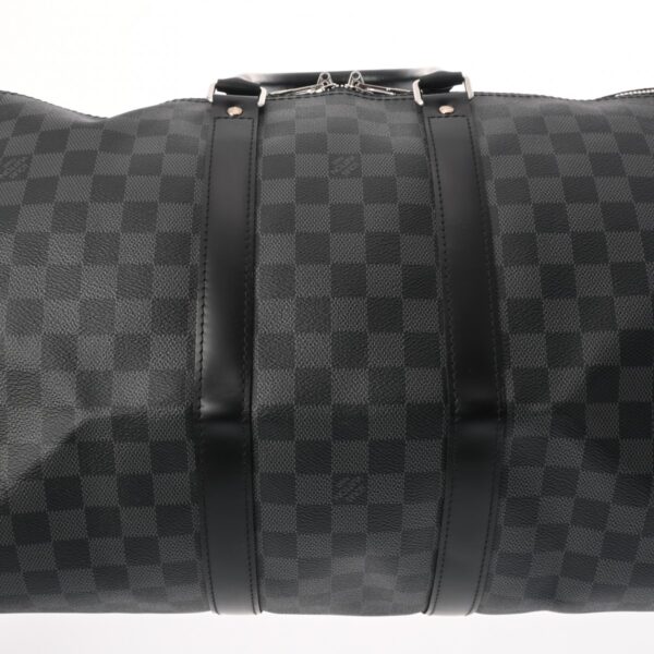 ik 00 0621638 11 Louis Vuitton Keepall Bandouliere 45 2Way Bag Graphite Black