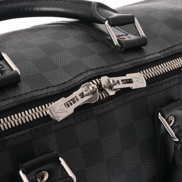 ik 00 0621638 12 Louis Vuitton Keepall Bandouliere 45 2Way Bag Graphite Black