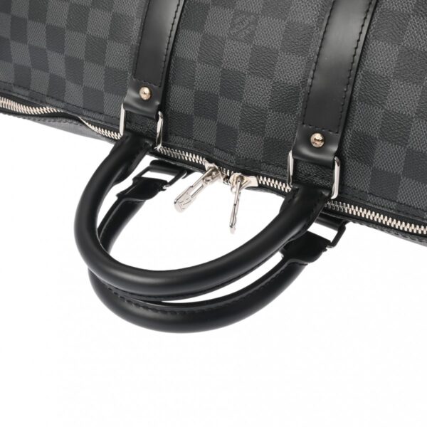 ik 00 0621638 4 Louis Vuitton Keepall Bandouliere 45 2Way Bag Graphite Black