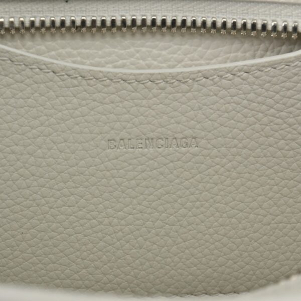 ik 00 0621641 14 Balenciaga Neo Classic City Mini Handbag Leather White