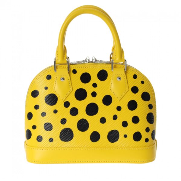 ik 00 0622990 2 Louis Vuitton Alma BB Handbag Epi Infinity Dot Yellow