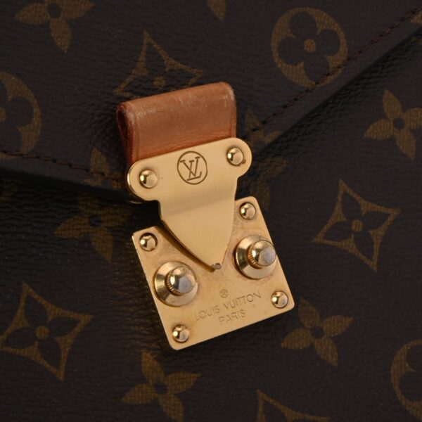 ik 00 0622997 11 Louis Vuitton Pochette Metis MM Handbag Monogram Canvas Brown