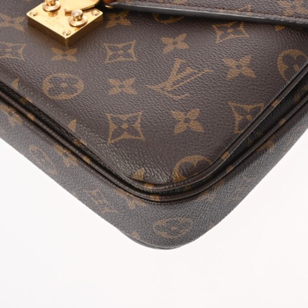 ik 00 0622997 8 Louis Vuitton Pochette Metis MM Handbag Monogram Canvas Brown