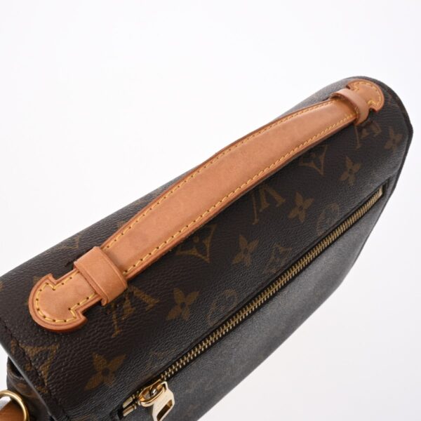 ik 00 0622997 9 Louis Vuitton Pochette Metis MM Handbag Monogram Canvas Brown