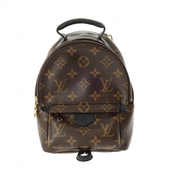 ik 00 0623463 2 Louis Vuitton Palm Springs Mini Rucksack Daypack Monogram Brown