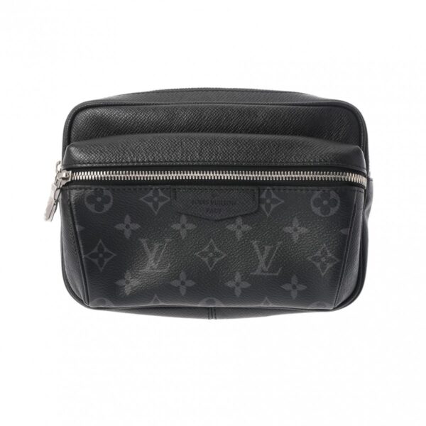 ik 00 0623467 2 Louis Vuitton Bum Bag Taigarama Leather Noir