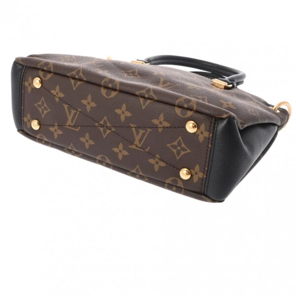 ik 00 0623468 6 Louis Vuitton Pallas BB 2Way Monogram Canvas Black Noir