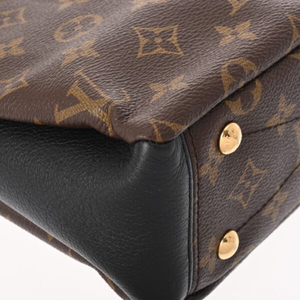 ik 00 0623468 7 Louis Vuitton Pallas BB 2Way Monogram Canvas Black Noir