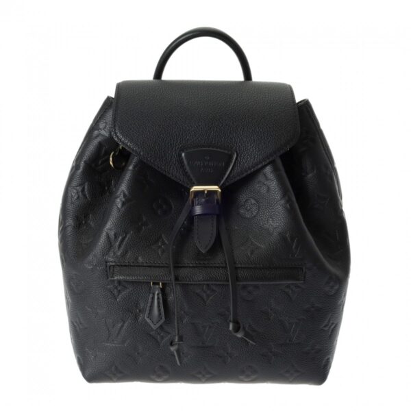 ik 00 0623482 2 Louis Vuitton Montsouris PM Rucksack Daypack Empreinte Noir Black