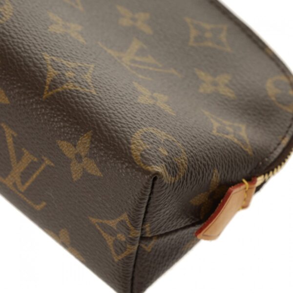 ik 00 0623489 6 Louis Vuitton Pochette Pouch Monogram Canvas Brown