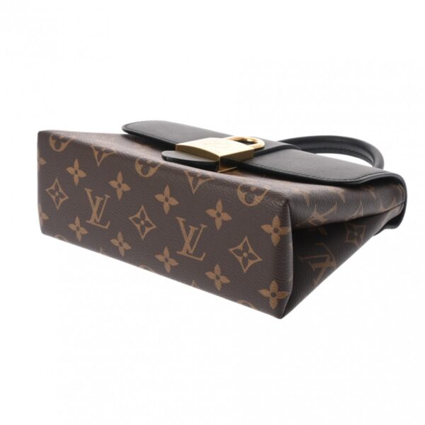 ik 00 0623542 6 Louis Vuitton Locky BB Shoulder Bag Monogram Canvas Noir