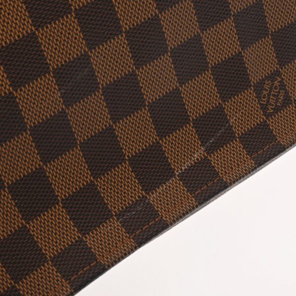 ik 00 0624331 11 Louis Vuitton Sac Plat Tote Bag Damier Canvas Brown