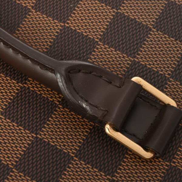 ik 00 0624331 12 Louis Vuitton Sac Plat Tote Bag Damier Canvas Brown