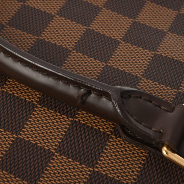 ik 00 0624331 9 Louis Vuitton Sac Plat Tote Bag Damier Canvas Brown