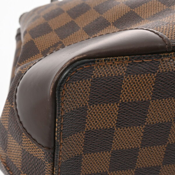 ik 00 0624397 6 Louis Vuitton Hampstead MM Tote Bag Damier Canvas Brown