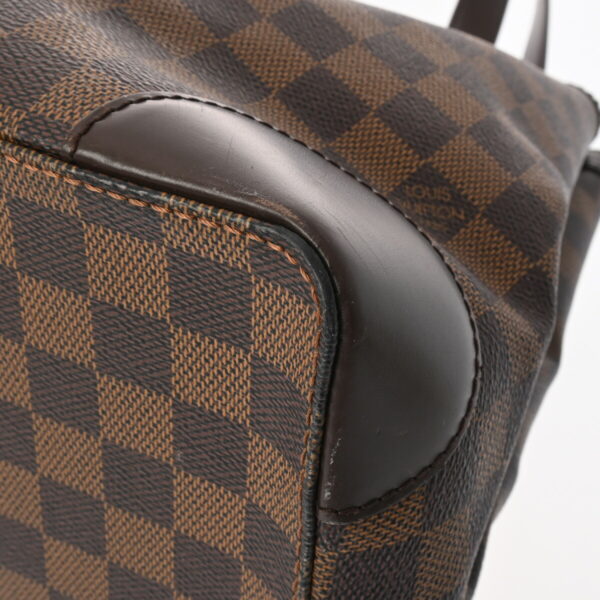 ik 00 0624397 7 Louis Vuitton Hampstead MM Tote Bag Damier Canvas Brown