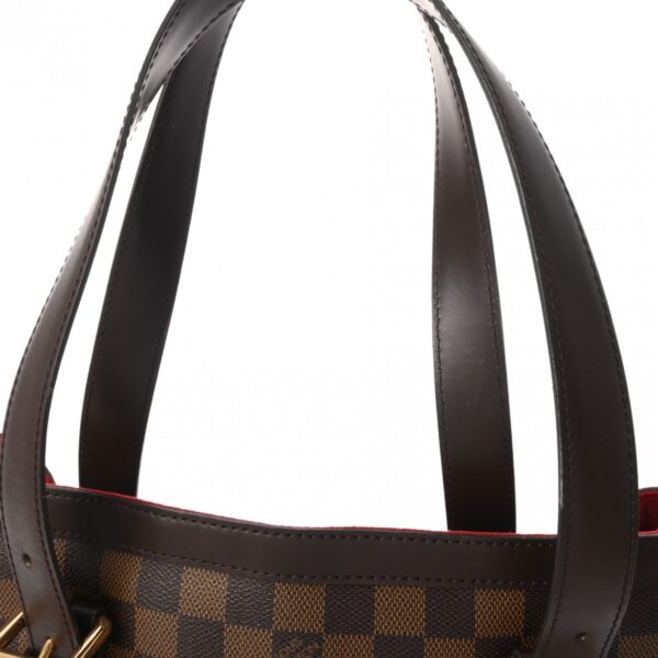 ik 00 0624397 8 Louis Vuitton Hampstead MM Tote Bag Damier Canvas Brown