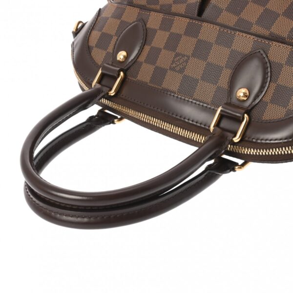 ik 00 0624399 4 Louis Vuitton Trevi PM Shoulder Bag Damier Canvas Ebene