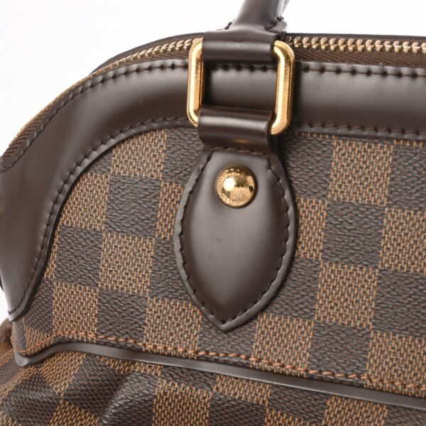 ik 00 0624399 9 Louis Vuitton Trevi PM Shoulder Bag Damier Canvas Ebene