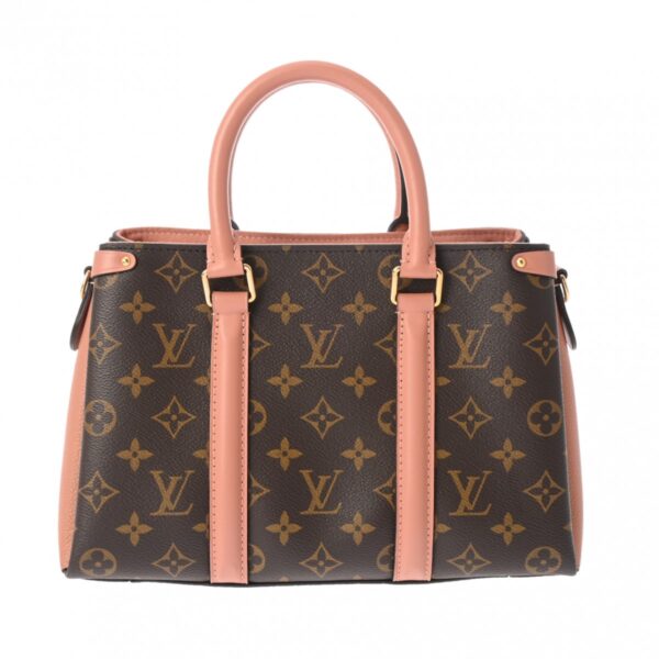 ik 00 0624405 2 Louis Vuitton Soufflot NV BB 2Way Shoulder Bag Canvas Peche