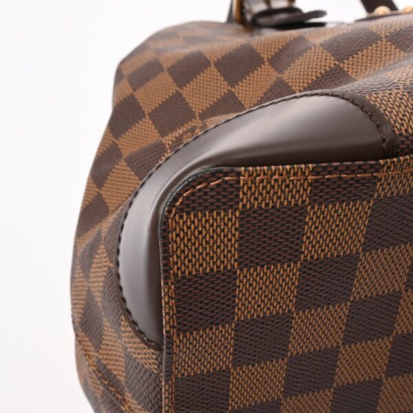 ik 00 0624413 6 Louis Vuitton Hampstead MM Tote Bag Damier Canvas Brown