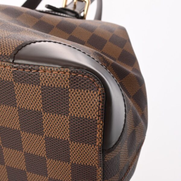 ik 00 0624413 7 Louis Vuitton Hampstead MM Tote Bag Damier Canvas Brown