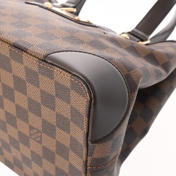 ik 00 0624423 7 Louis Vuitton Hampstead PM Tote Bag Damier Canvas Brown