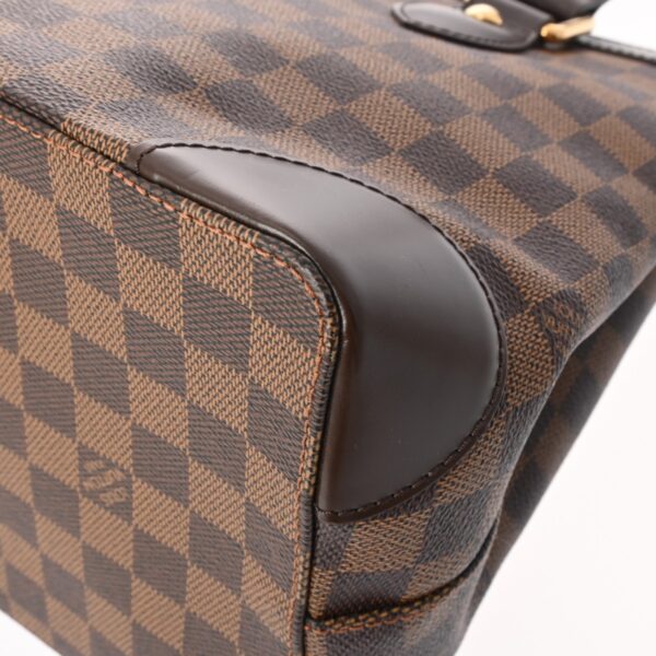 ik 00 0624423 9 Louis Vuitton Hampstead PM Tote Bag Damier Canvas Brown