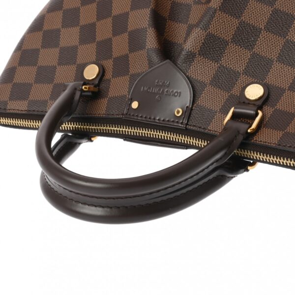 ik 00 0624446 4 Louis Vuitton Sienna PM 2Way Bag Damier Canvas Brown