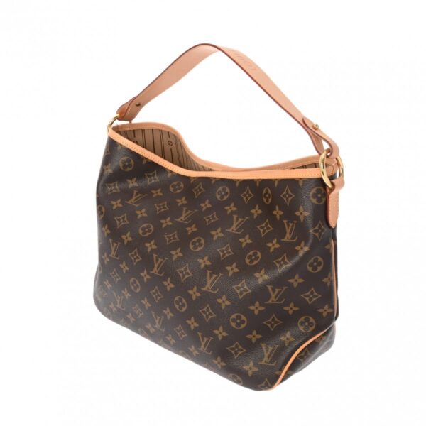 ik 00 0624463 3 Louis Vuitton Delightful PM Shoulder Bag Monogram Canvas Brown