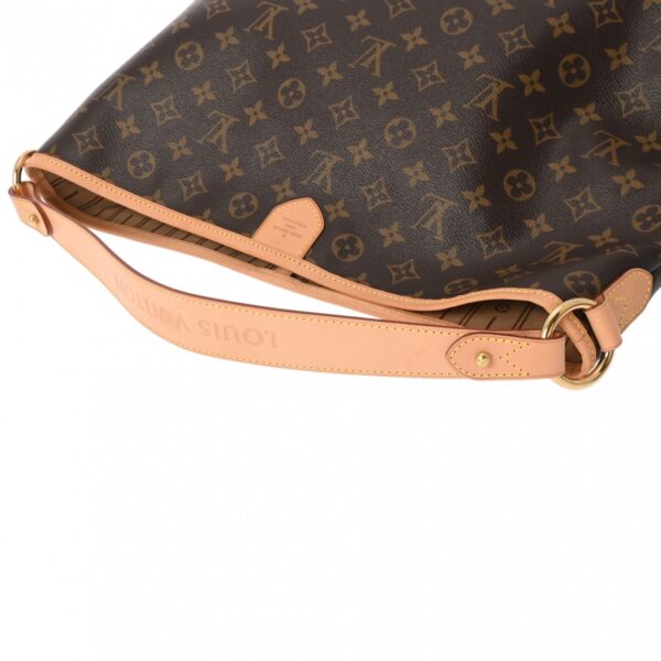 ik 00 0624463 4 Louis Vuitton Delightful PM Shoulder Bag Monogram Canvas Brown