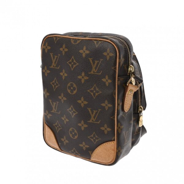 ik 00 0624529 3 Louis Vuitton Amazon Shoulder Bag Monogram Canvas Brown