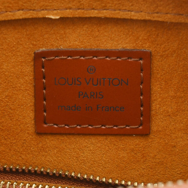 ik 00 0624658 16 Louis Vuitton Pont Neuf Handbag Epi Leather Kenya Brown