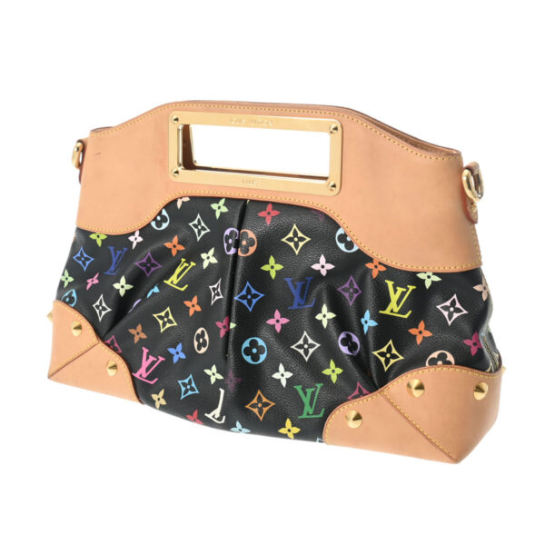 ik 00 0624663 3 Louis Vuitton Jodie MM 2Way Monogram Multicolor Noir Black